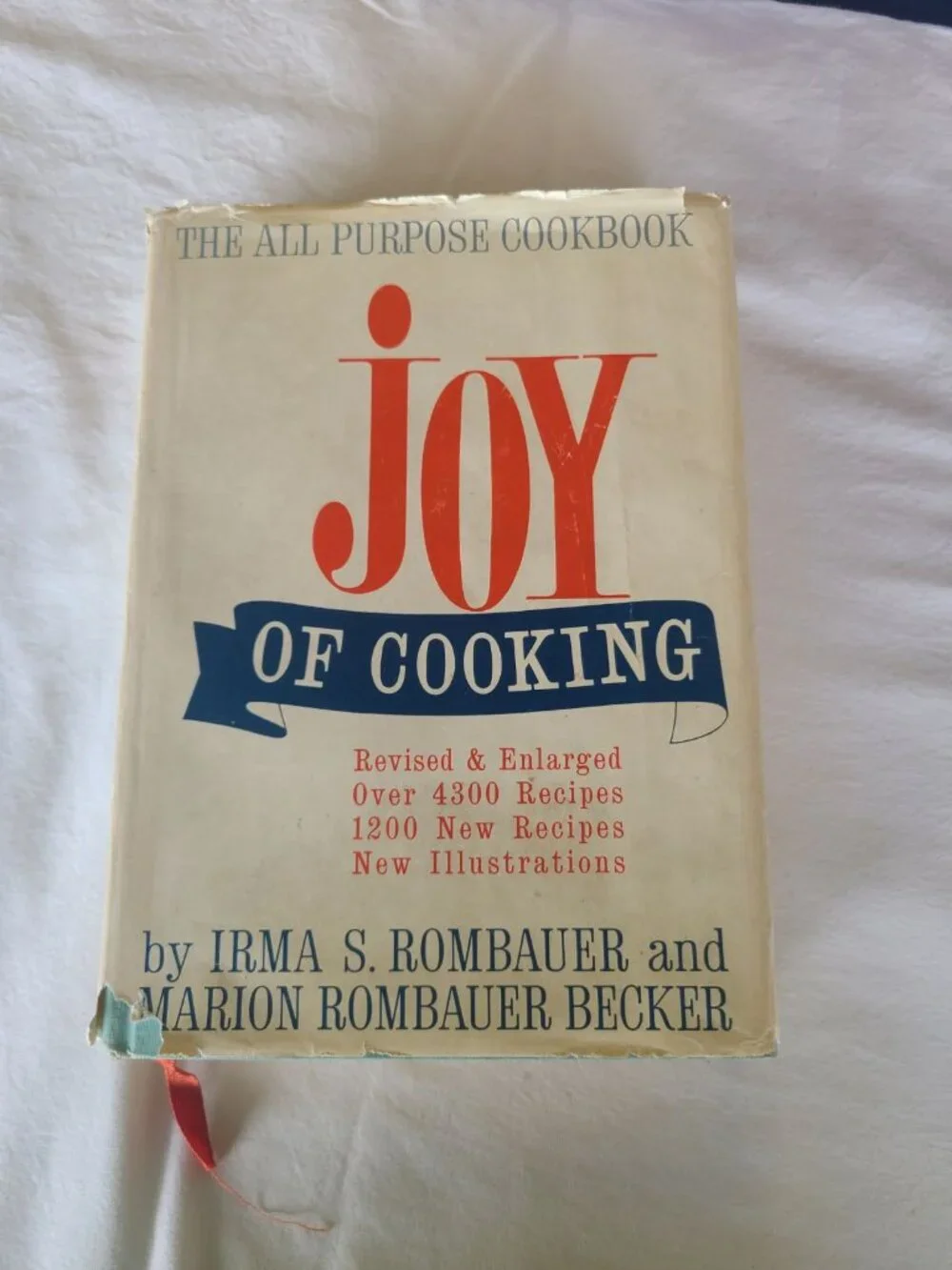 The Joy of Cooking 1971 Hardcover Cookbook Irma Rombauer Marion Becker Classic